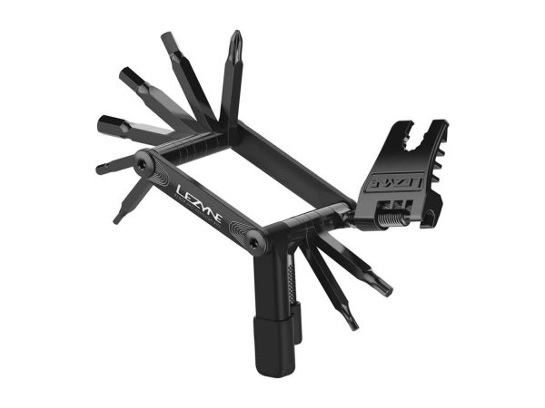 ⁦אוחז בקבוק מהצד כולל ערכת תיקון מלאה Lezyne Tubeless Flow Storage Cage SL⁩ – תמונה ⁦3⁩