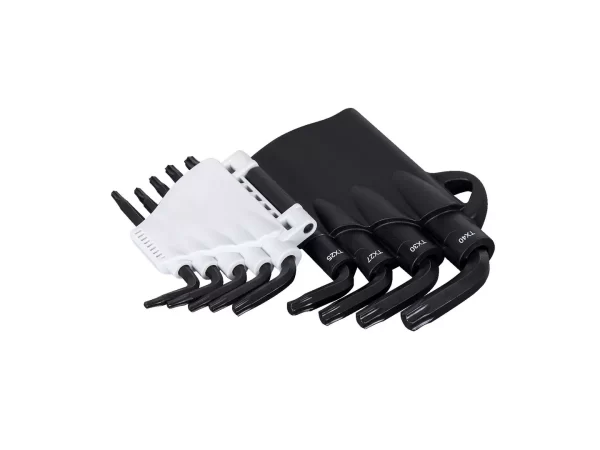 ⁦מארז מפתחות כוכב Unior Set of wrenches with TX profile in plastic clip⁩ – תמונה ⁦2⁩