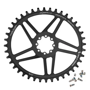 גלגל שניים ק' Oval Direct Mount Chainrings for SRAM 8 Bolt Gravel/Road Cranks 38T/Drop Stop B
