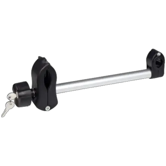 מחזיק מסגרת ארוך בצורת צבת לזוג שני Easy fix lockable alu 25mm – תמונה 2