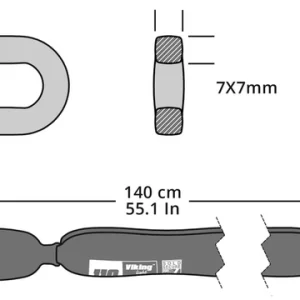 Alternative view of מנעול Viking Silver 140
