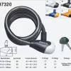 מנעול ספירלי מפתח 15X1800MM