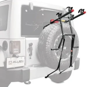 מתקן אופניים לרכב 2 זוגות צמיג רזרבי