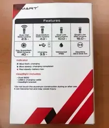 Alternative view of פנס נטען SMART 1500LM LED