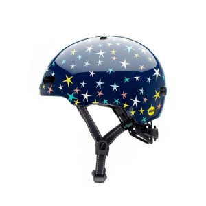 קסדה לילדים ונוער Nutcase Little Nutty Mips כחול כוכבים Stars Are Born