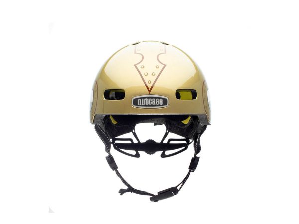 קסדה לילדים ונוער Nutcase Little Nutty Mips זהב ויקינג Vikki King