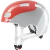 קסדה לאופניים UVEX HLMT 4 - אפור/אדום