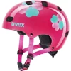 קסדה לאופניים UVEX KID 3 - ורוד פרחים