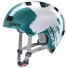 קסדה לאופניים UVEX KID 3 - ירוק/כסף