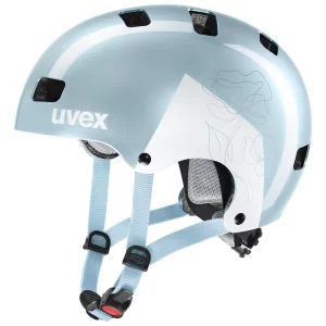 קסדה לאופניים UVEX KID 3 - תכלת/כסף