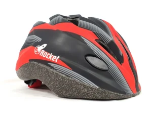 קסדה לאופניים לילדים ROCKET - אדום