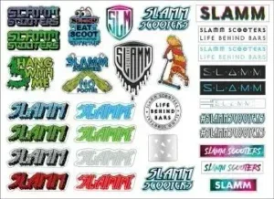 דף מדבקות SLAMM SL565 -