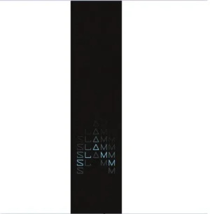 מדבקת משטח פירמידה לקורקינט SLAMM -