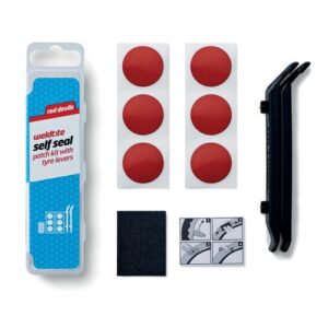 קיט תיקון מדבקות ללא דבק + חולצים  וולדטייט (12 בקופסא) WELDTITE