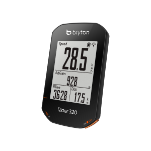 Alternative view of Bryton Rider 320 E מחשבון רכיבה לאופניים