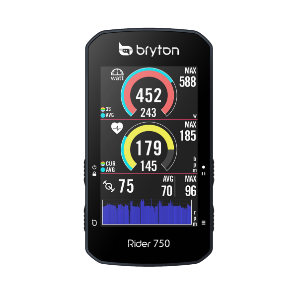 Bryton Rider 750 T מחשבון רכיבה לאופניים
