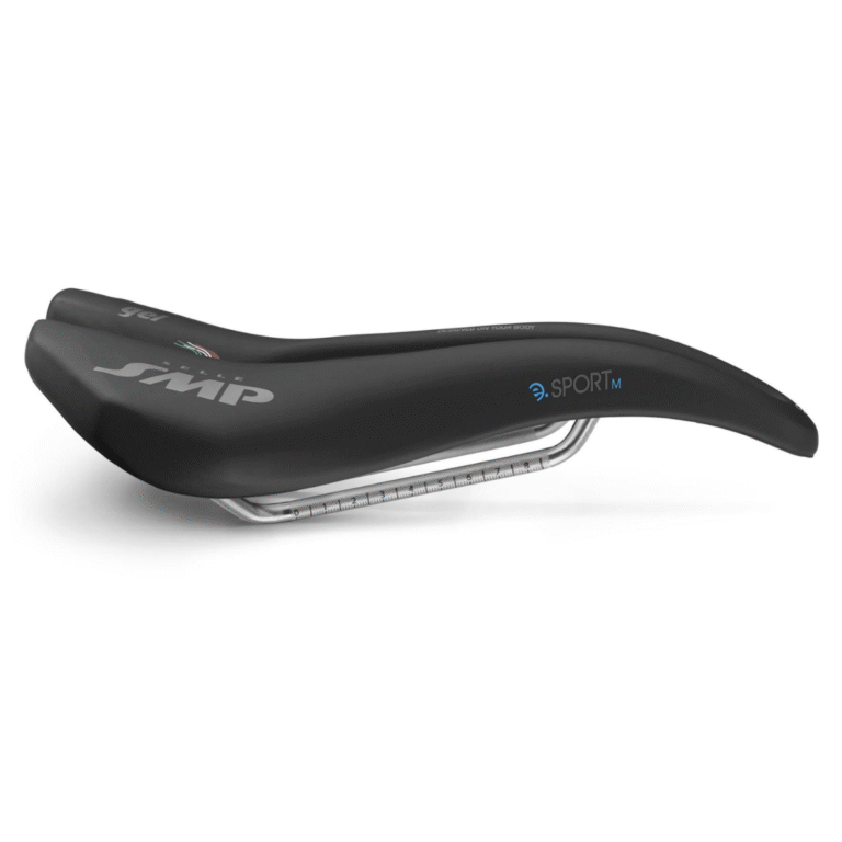 Selle SMP E-Sport Sedium Gel 2020 – Noir Mat, 162 Mm, Gel+PU, Rails Acier, Pour Vélo électrique Et Trekking