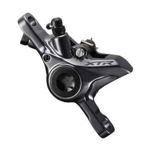 Shimano (9100) XTR Disc Brake Caliper Front & Rear w/o Rotor (Post Mount) w/K03TI Resin Pad