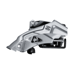 Shimano (M2000) Altus 9 Spd Front Derailleur Top Swing Dual Pull