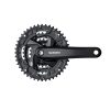 Shimano (M371) 9 Spd Square Crankset w/o Chain Guard