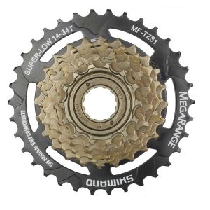 Shimano (MF-TZ31) 7 Spd Multiple Freewheel Sprocket 14-34T