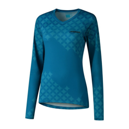 Alternative view of Shimano Women's Saiko Long Sleeve Jersey חולצת רכיבה שרוול ארוך לנשים
