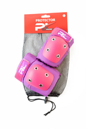 סט מגני ברכיים ומרפקים RL לילדים – מידה XXS – צבע סגול