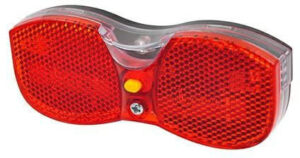 Alternative view of פנס לד אחורי אדום + 2 סוללות RL לסבל