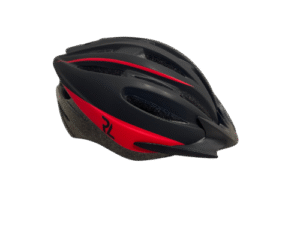 קסדה לאופניים RL Lorenzo – מידה M – צבע אדום – שחור