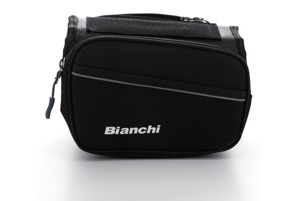 ⁦תיק לרמה BIANCHI כולל נרתיק לטלפון ושקיים⁩ – תמונה ⁦3⁩
