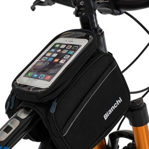 תיק לרמה BIANCHI כולל נרתיק לטלפון ושקיים