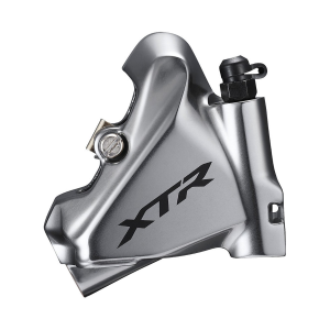 Shimano (9110) XTR Disc Brake Caliper Front/Rear Flat Mount w/o Adapter w/K03TI Resin Pad