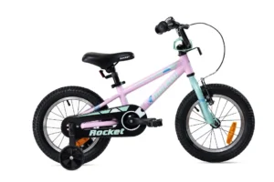 אופני ילדים אלומיניום BMX ROCKET 14 - ורוד