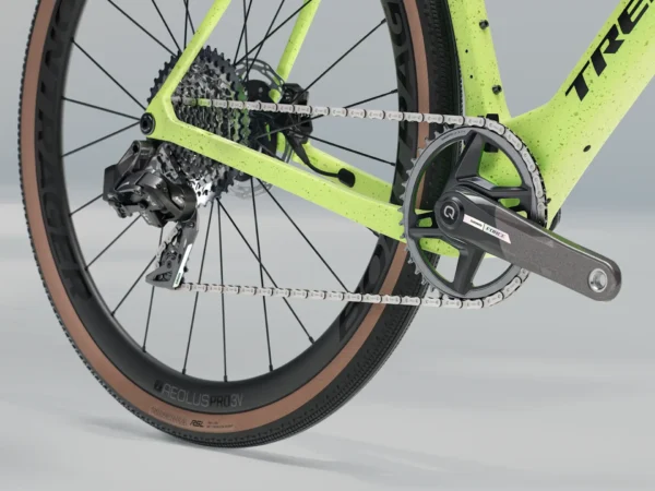 ⁦Trek Checkmate SLR 7 AXS - Olive Drab/Glowstick⁩ – תמונה ⁦5⁩