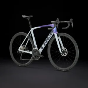 Alternative view of Trek Emonda SL 6 Disc Di2 2024 - Plasma Pearl Grey/Purple Flip