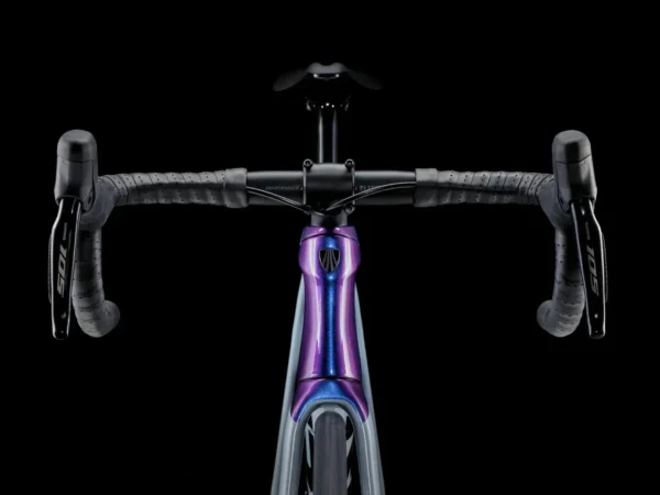 ⁦Trek Emonda SL 6 Disc Di2 2024 - Plasma Pearl Grey/Purple Flip⁩ – תמונה ⁦8⁩