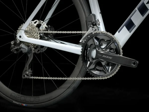 ⁦Trek Emonda SL 6 Disc Di2 2024 - Plasma Pearl Grey/Purple Flip⁩ – תמונה ⁦11⁩