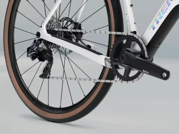 ⁦אופני גרבל וסייקלוקרוס Trek Checkpoint SL 6 AXS G3 2025 - White Prismatic⁩ – תמונה ⁦5⁩
