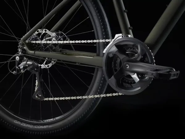 ⁦אופני עיר Trek Dual Sport 1 Gen 5 - Satin Black Olive⁩ – תמונה ⁦8⁩