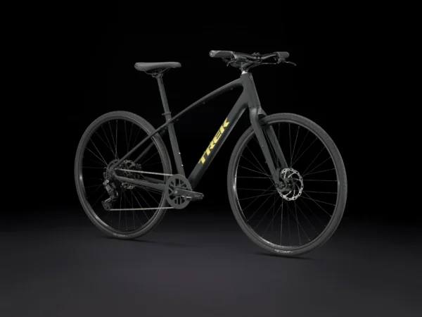 ⁦אופני עיר Trek FX 2 Disc Gen 4 2025 - Black⁩ – תמונה ⁦3⁩