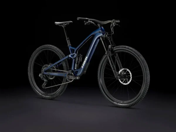 ⁦אופניים חשמליים Trek Fuel EXe 9.8 GX AXS 2023 - Mulsanne Blue⁩ – תמונה ⁦2⁩