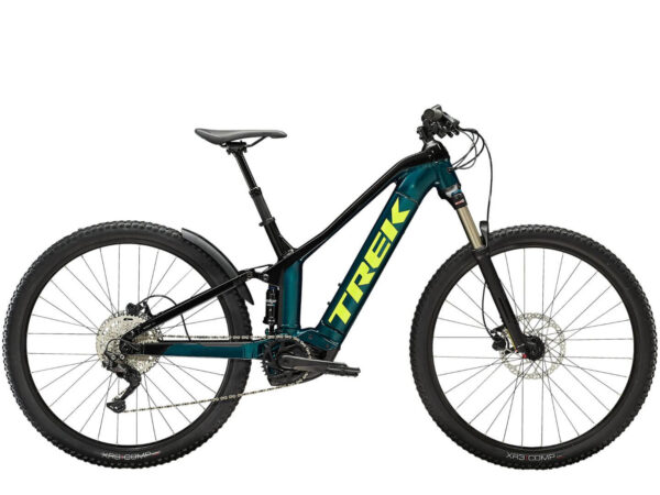 ⁦אופניים חשמליים Trek Powerfly FS 4 2023 - Dark Aquatic/Trek Black⁩ – תמונה ⁦2⁩
