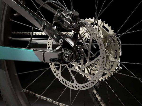 ⁦אופניים חשמליים Trek Powerfly FS 4 2023 - Dark Aquatic/Trek Black⁩ – תמונה ⁦10⁩