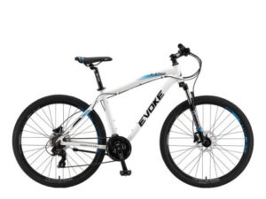 Alternative view of Evoke X-57HD 27.5" - White/Blue