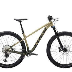 Alternative view of Trek Roscoe 9 2023 – אופני All Mountain זנב קשיח - Matte Quicksand to Olive Fade/Black