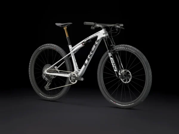 ⁦Trek Supercaliber SLR 9.9 XX AXS Gen 2 - Argent Drizzle⁩ – תמונה ⁦2⁩