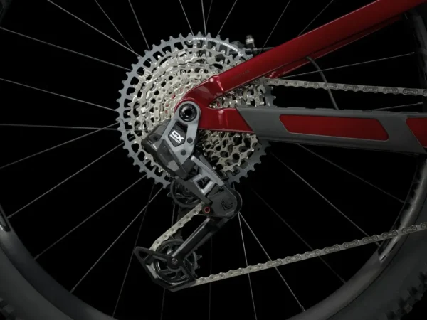 ⁦Trek Top Fuel 8 (130) GX AXS T-Type 2024 - Crimson⁩ – תמונה ⁦5⁩