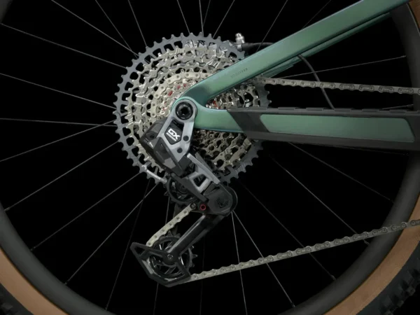 ⁦Trek Top Fuel 9.8 (130) GX AXS AXS T-Type 2024 - Emerald Iris⁩ – תמונה ⁦5⁩