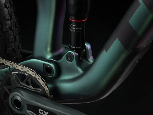 ⁦Trek Top Fuel 9.8 (130) GX AXS AXS T-Type 2024 - Emerald Iris⁩ – תמונה ⁦7⁩