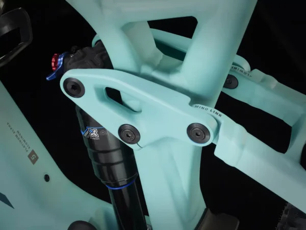 ⁦אופני הרים חשמליים Trek Fuel EXe 5 2025 - Blue Sage⁩ – תמונה ⁦6⁩